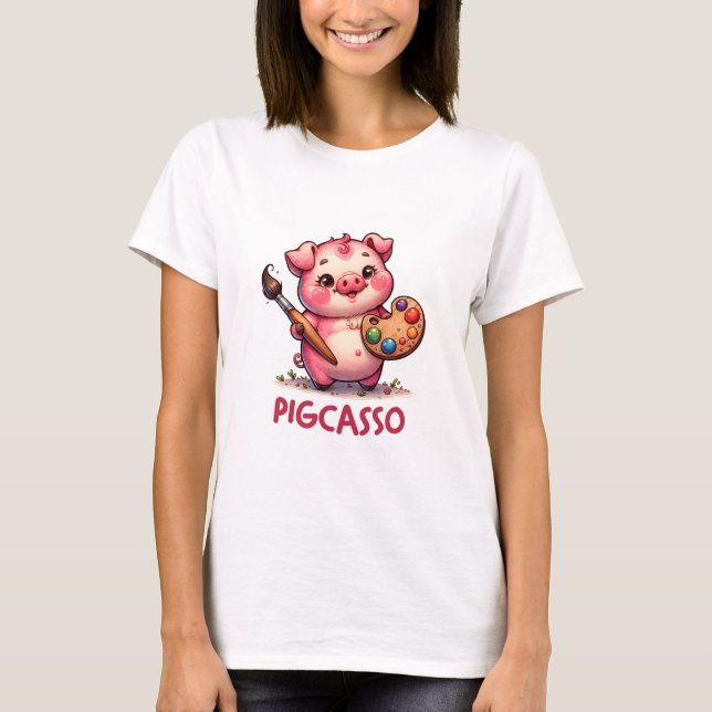 Pigcasso T-Shirt (Front)