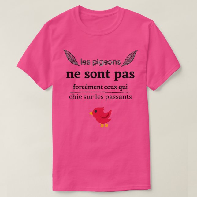 pigeon 50 1 T-Shirt (Design Front)