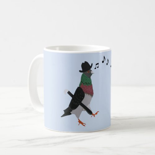 Pigeon About Town Funny  Coffee Mug