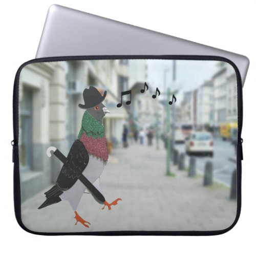Pigeon About Town Laptop Sleeve