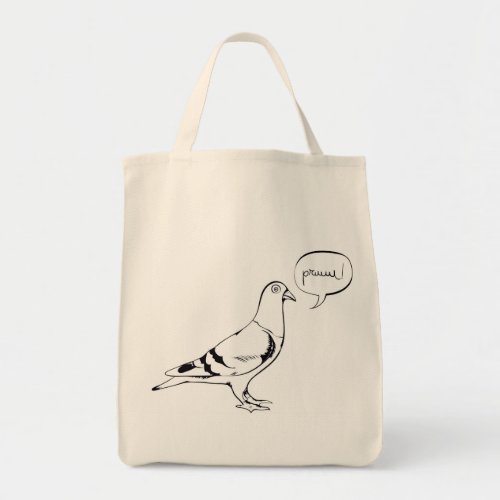 Pigeon Bag Tote Bag
