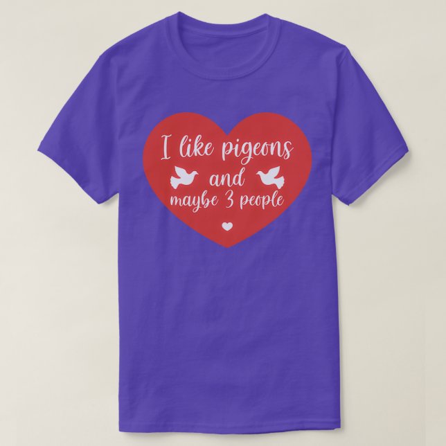 Pigeon Bird 14 T-Shirt (Design Front)