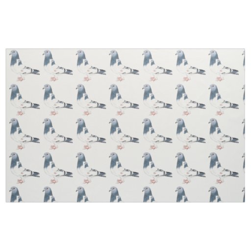 Pigeon Bird Art Fabric