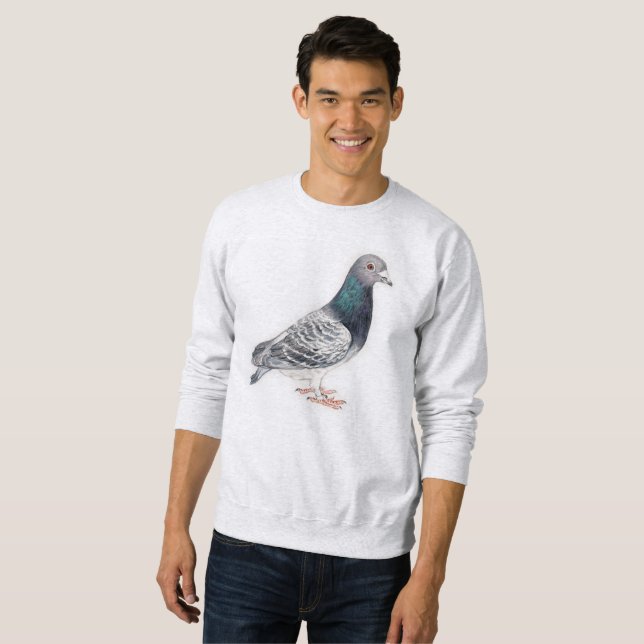 Pigeon Bird Art Sweatshirt (Front Full)