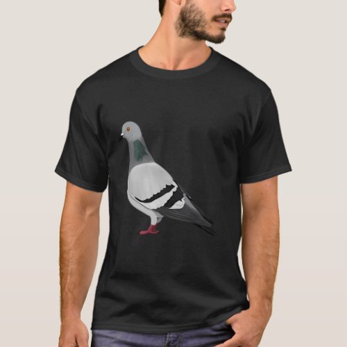 Pigeon Bird Birdlover Birdwatcher Animal Biologist T_Shirt