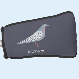 Pigeon Bird Personalized Golf Head Cover