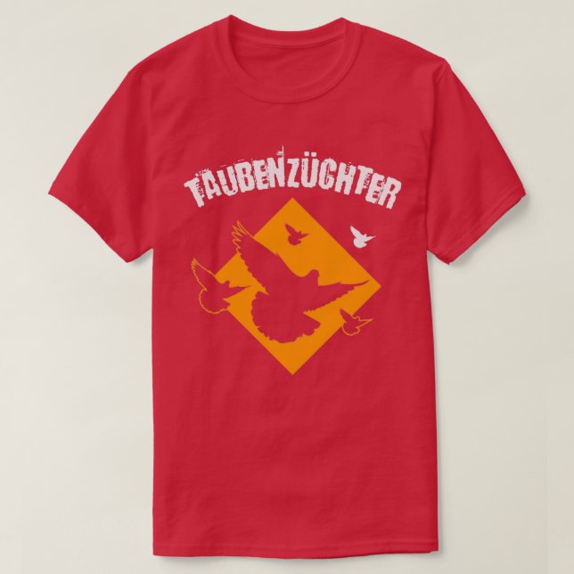 Pigeon breeder pigeon sport T-Shirt (Design Front)