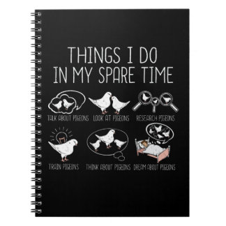 Pigeon Breeding Pigeon Racing Gift Men King Pigeon Notebook