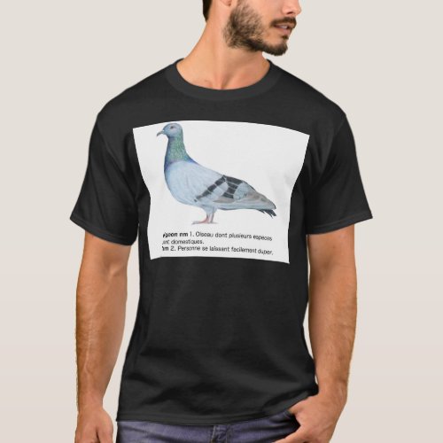 Pigeon by NuancesdePigeon Tee_shirts T_Shirt