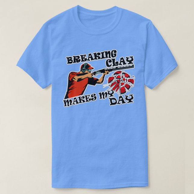 pigeon clay trap for t fans T-Shirt (Design Front)