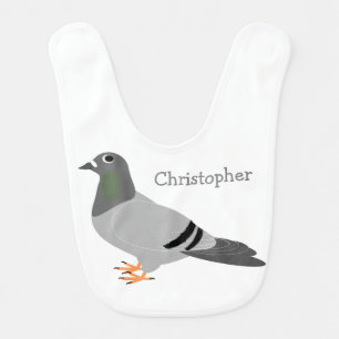 Pigeon Design Bib
