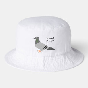 Pigeon Design Bucket Hat