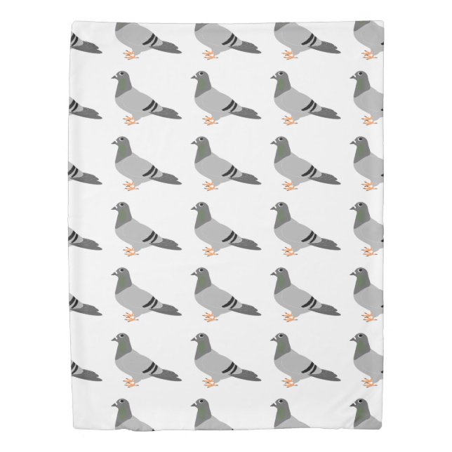 Pigeon Design Duvet Cover (Front)