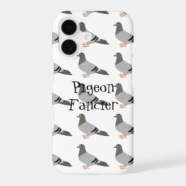 Pigeon Design Iphone Case (Back)