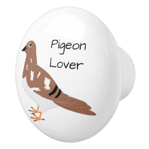 Pigeon Design Personalised Ceramic Knob