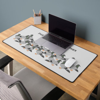 Pigeon Design Personalised Desk Mat