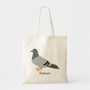 Pigeon Design Personalised Tote Bag