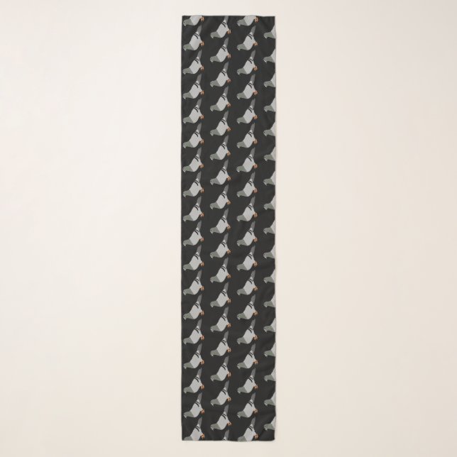 Pigeon Design Scarf (Front)