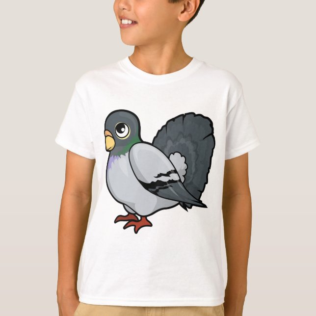 Pigeon Design T-Shirt (Front)