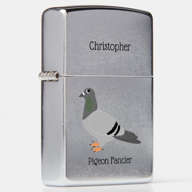 Pigeon Design Zippo Lighter (Right)