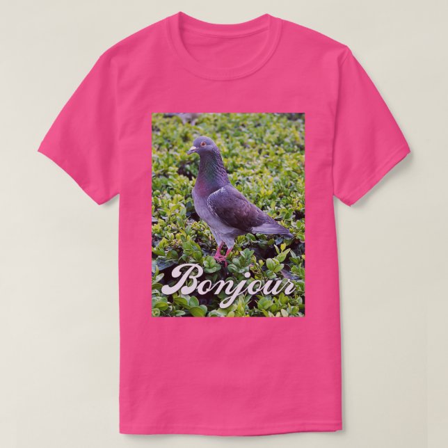 Pigeon Face T-Shirt (Design Front)
