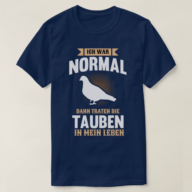 Pigeon Fancier Carrier Pigeon Breeder 12 T-Shirt (Design Front)