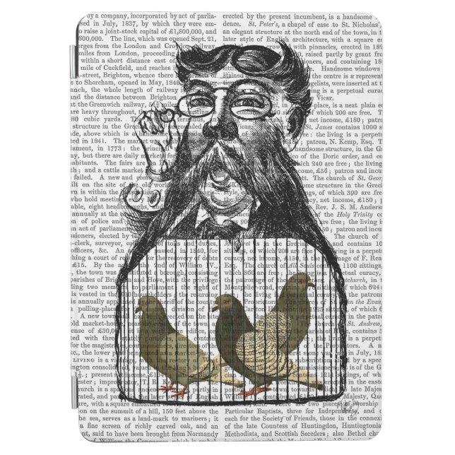 Pigeon Fancier iPad Air Cover (Front)