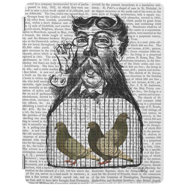 Pigeon Fancier iPad Air Cover (Front)
