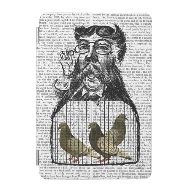Pigeon Fancier iPad Mini Cover (Front)