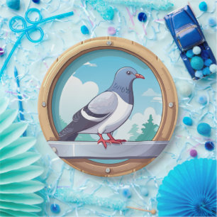Pigeon Fancier Paper Plates