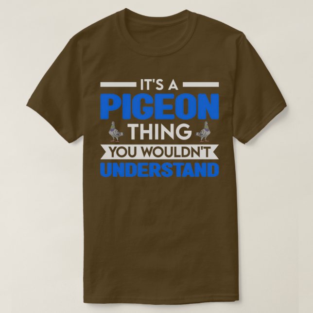 Pigeon Fanciers City 18 T-Shirt (Design Front)