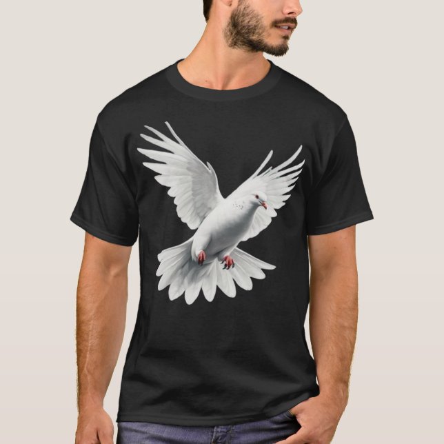  Pigeon Flying T-Shirt (Front)