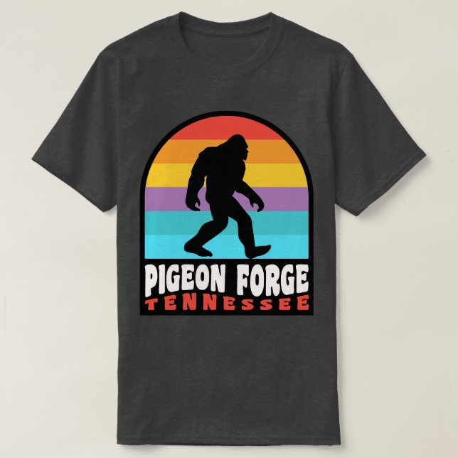 Pigeon Forge Great Smoky Mountains T-Shirt (Design Front)