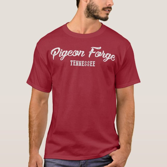 Pigeon Forge Shirt - Tennessee State Souvenir (Front)