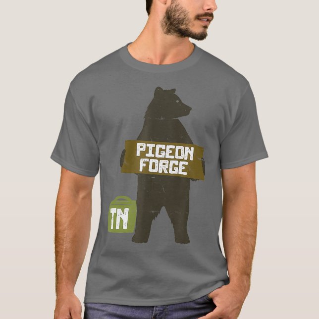 Pigeon Forge Tennessee Great Smoky Mountains T-Shirt (Front)