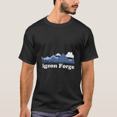Pigeon Forge Tennessee Great Smoky Mountains Tn Va T_Shirt
