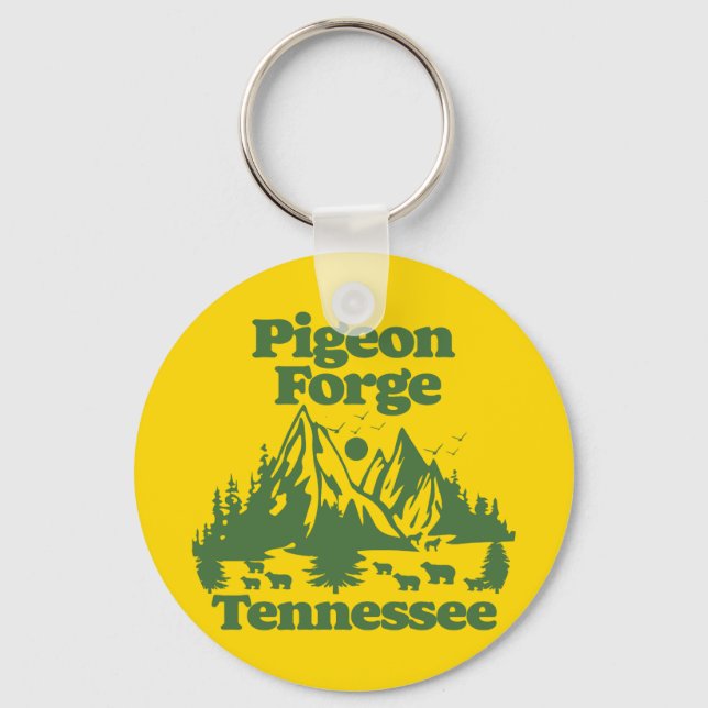 Pigeon Forge Tennessee Keychain (Front)