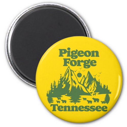 Pigeon Forge Tennessee Magnet