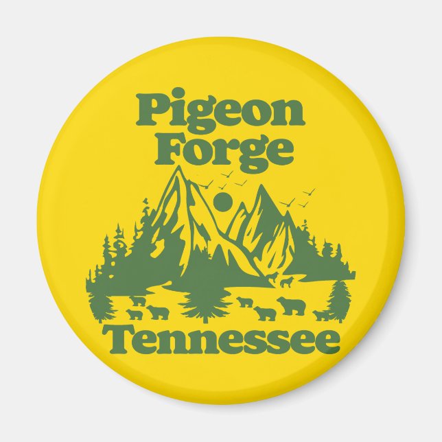 Pigeon Forge Tennessee Magnet (Front)