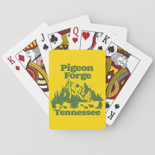 Pigeon Forge Tennessee Playing Cards