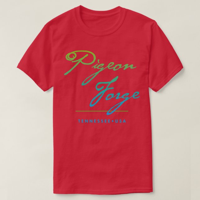 Pigeon Forge Tennessee T-Shirt (Design Front)