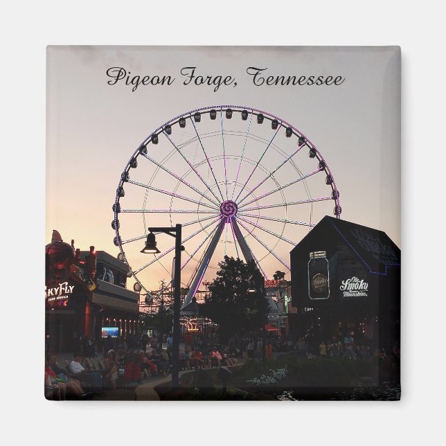 Pigeon Forge Tennessee - The Island Magnet  (Front)
