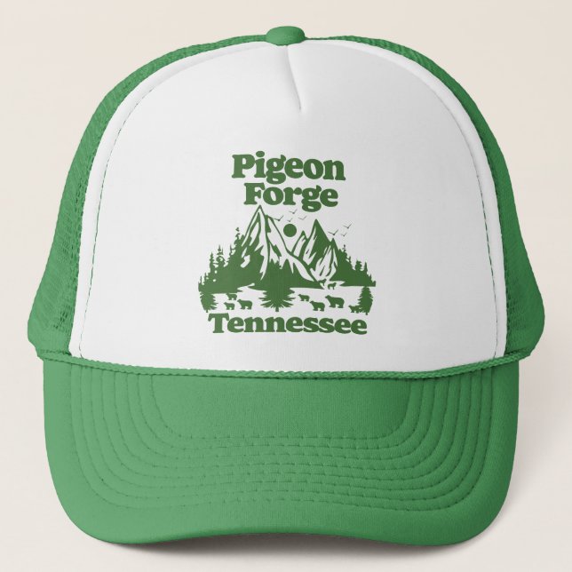 Pigeon Forge Tennessee Trucker Hat (Front)
