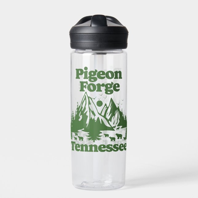 Pigeon Forge Tennessee Water Bottle (Front)