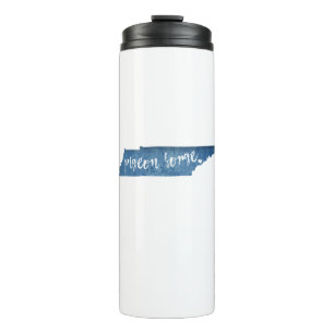 Pigeon Forge Tennessee Wood Grain Thermal Tumbler