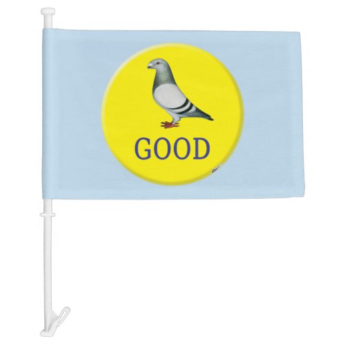 Pigeon_GOOD Car Flag