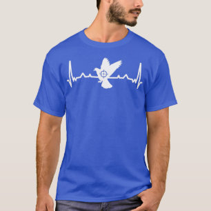 Pigeon Heartbeat Hunting Gift 1 T-Shirt