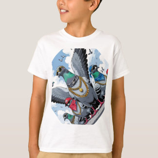 Pigeon Hood 3 T-Shirt
