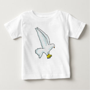Pigeon Ice skating Ice skates Baby T-Shirt