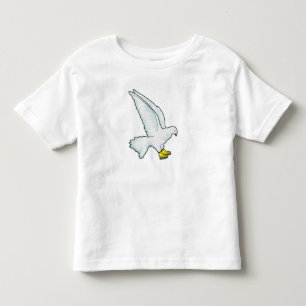 Pigeon Ice skating Ice skates Toddler T-shirt